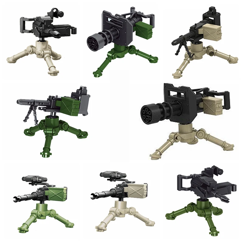 Kids Building Block Simulation Military Assembled Weapon Accessories Heavy Machine Gun Model Blocks Bricks Toy for Children Gift
Kids Building Block Simulation Military Assembled Weapon Accessories Heavy Machine Gun Model Blocks Bricks Toy for Children Gift