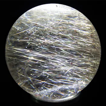 A Natural stone Rutilated Quartz Crystal ball of high quality feng shui home decoration ball preferred
A Natural stone Rutilated Quartz Crystal ball of high quality feng shui home decoration ball preferred