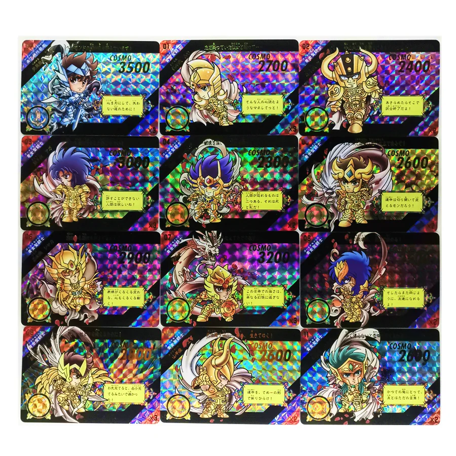 13pcs/set Saint Seiya Special card Toys Hobbies Hobby Collectibles Game Collection Anime Cards
13pcs/set Saint Seiya Special card Toys Hobbies Hobby Collectibles Game Collection Anime Cards