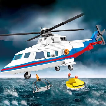 391Pcs Moc Small Particle Mechanical Rescue Helicopter DIY Assembly Model Building Kit 
391Pcs Moc Small Particle Mechanical Rescue Helicopter DIY Assembly Model Building Kit