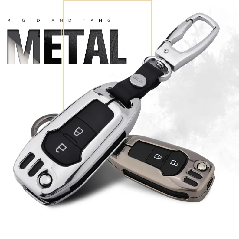 Zinc Alloy Protection Decoration Car Key Case Cover Auto Key Shell for Ford Escort Mondeo Everest Ranger Fusion Accessories
Zinc Alloy Protection Decoration Car Key Case Cover Auto Key Shell for Ford Escort Mondeo Everest Ranger Fusion Accessories