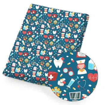 Polyester Cotton Fabric Protection Theme Nurse Cap Printed Fabric DIY Sewing Cloth Home Textile Garment 45*150cm 80g/pc IBOWS
Polyester Cotton Fabric Protection Theme Nurse Cap Printed Fabric DIY Sewing Cloth Home Textile Garment 45*150cm 80g/pc IBOWS