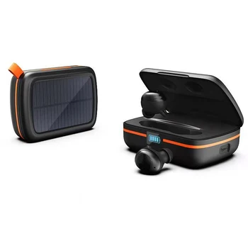 Bluetooth Earphone Solar Charge power Bank Wireless Earphones Bluetooth Air Stereo Ear Buds Headset for Android&IOS Phone
Bluetooth Earphone Solar Charge power Bank Wireless Earphones Bluetooth Air Stereo Ear Buds Headset for Android&IOS Phone