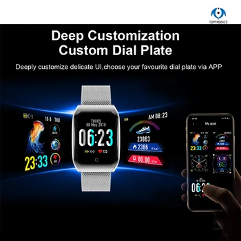 Large Screen Original Smartwatch Men IP68 Waterproof Steel Case Strap Fitness Tracker Sleep Monitor 200Mah Battery Smart Band
Large Screen Original Smartwatch Men IP68 Waterproof Steel Case Strap Fitness Tracker Sleep Monitor 200Mah Battery Smart Band