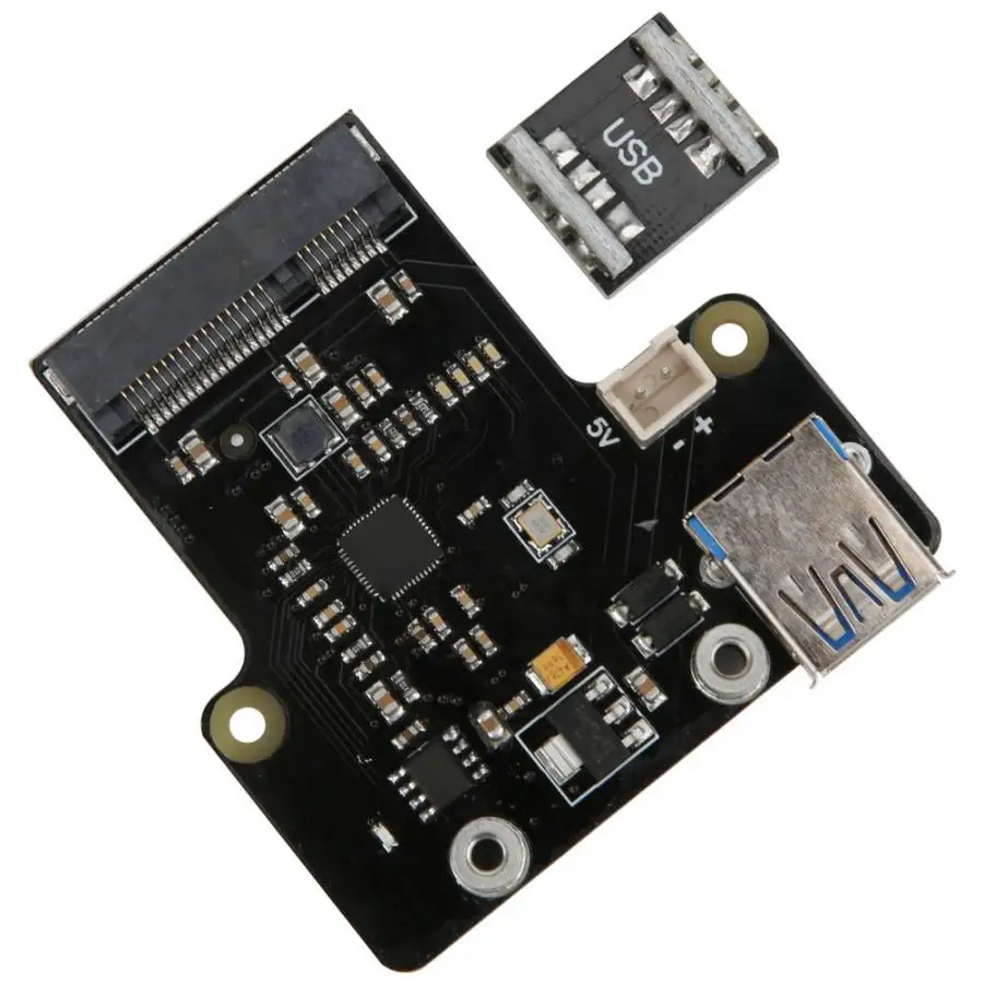 X850 mSATA SSD плата расширения жесткого диска поддерживает 1 ТБ для Raspberry Pi 3B +