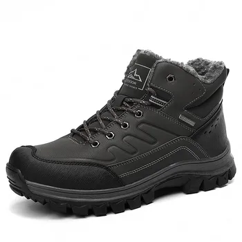man boots winter plus velvet warm snow boots outdoor men shoes fashion brand high quality ankle boot 
man boots winter plus velvet warm snow boots outdoor men shoes fashion brand high quality ankle boot