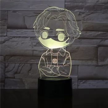 Cute Boy with Mask Shape LED Acrylic Night Light with 7 Colors Touch Remote Control Illusion Change Gift for Lovers 3D-2518
Cute Boy with Mask Shape LED Acrylic Night Light with 7 Colors Touch Remote Control Illusion Change Gift for Lovers 3D-2518