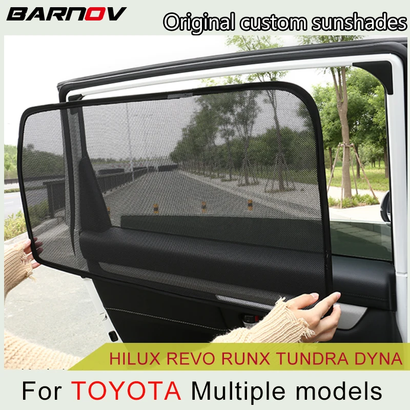 BARNOV Car Special Curtain Window SunShades Mesh Shade Blind Original Custom For TOYOTA HILUX REVO RUNX TUNDRA DYNA
BARNOV Car Special Curtain Window SunShades Mesh Shade Blind Original Custom For TOYOTA HILUX REVO RUNX TUNDRA DYNA