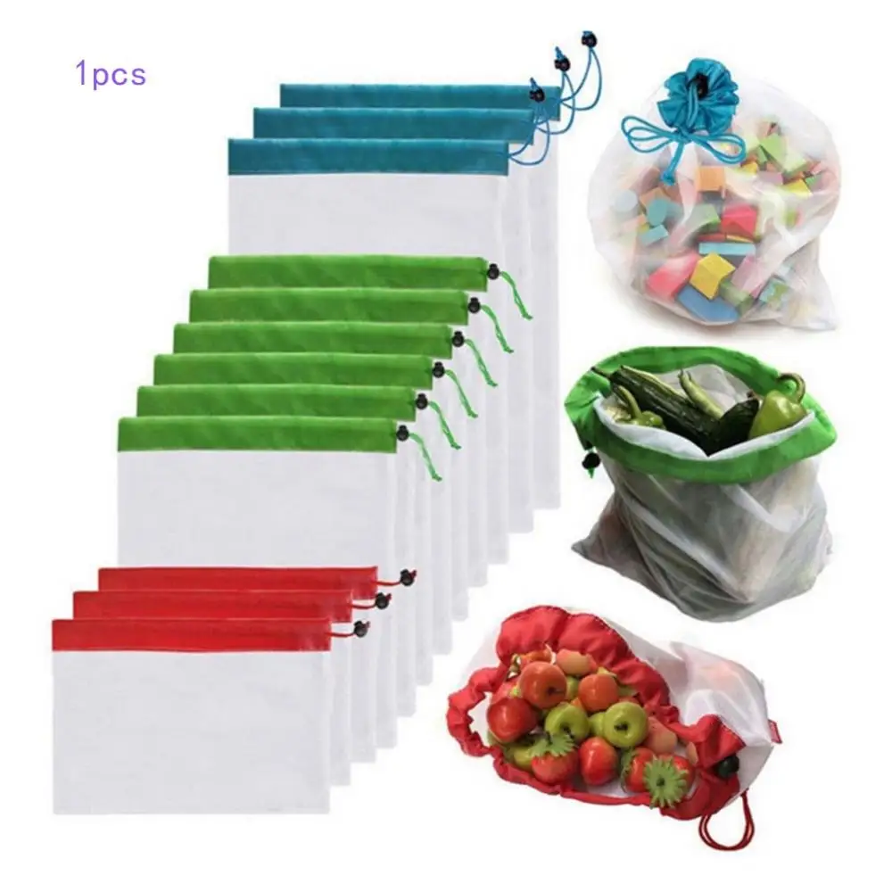 New Fruit Net Bag Mesh Reusable Produce Bags Vegetable Fruit Storage Market Shopping Polyester Stitching Storage Bags
New Fruit Net Bag Mesh Reusable Produce Bags Vegetable Fruit Storage Market Shopping Polyester Stitching Storage Bags