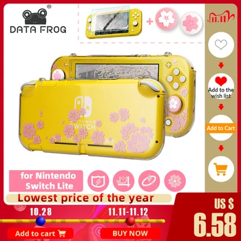 Data Frog Anti-Slip Clear Shell Cover For Nintendo Switch Lite Console Hard Protective Case For NS Switch Lite Game Accessories
Data Frog Anti-Slip Clear Shell Cover For Nintendo Switch Lite Console Hard Protective Case For NS Switch Lite Game Accessories