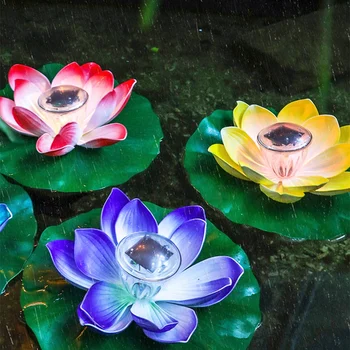 Solar Powered LED Flower Lotus Light Floating Fountain Garden Pool Lighting Lamp Lanterns Outdoor Decoration
Solar Powered LED Flower Lotus Light Floating Fountain Garden Pool Lighting Lamp Lanterns Outdoor Decoration