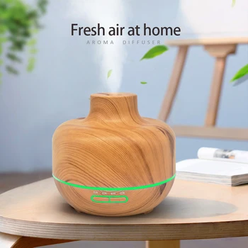 KBAYBO 400ML Ultrasonic electric air humidifier aromatherapy essential oil purification diffuser with 7 colors LED lights home
KBAYBO 400ML Ultrasonic electric air humidifier aromatherapy essential oil purification diffuser with 7 colors LED lights home