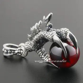 Dragon Claw & Dragon Ball 925 Sterling Silver Mens Biker Punk Pendant 8C001
Dragon Claw & Dragon Ball 925 Sterling Silver Mens Biker Punk Pendant 8C001