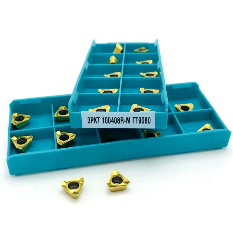 3PKT100408R M TT9080 inner hole metal turning tools CNC lathe cutting tool Carbide insert 3pkt 100408 alloy insert
3PKT100408R M TT9080 inner hole metal turning tools CNC lathe cutting tool Carbide insert 3pkt 100408 alloy insert
