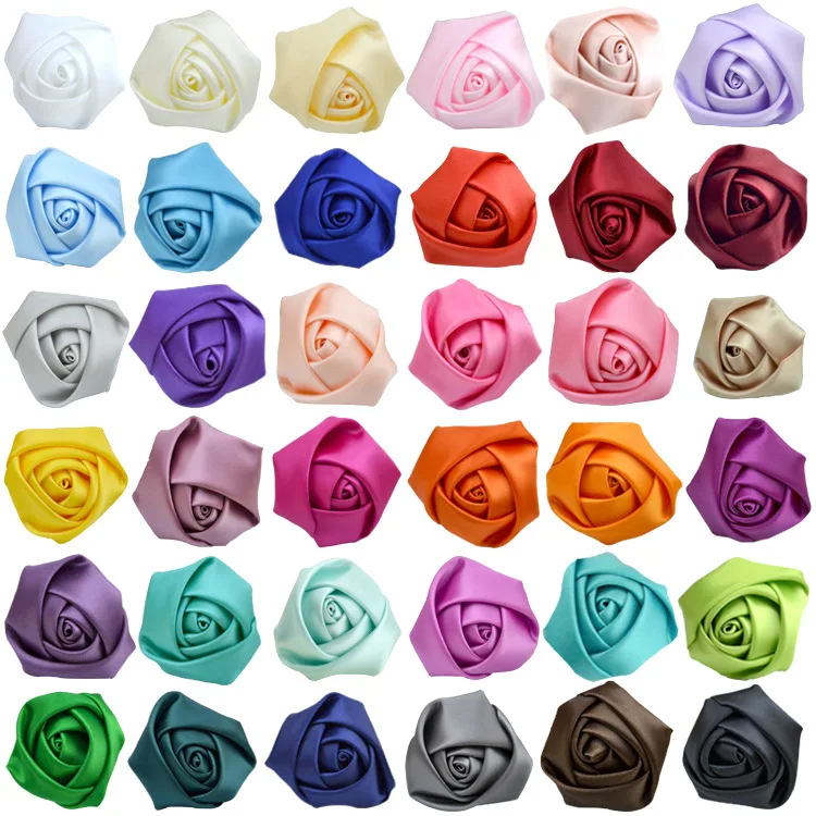 10Pieces/lot Size 5cm Satin Ribbon Rose Flower Silk Fabric Flower Handmade DIY Wedding Bouquet Flower Hair Cloth Accessories
10Pieces/lot Size 5cm Satin Ribbon Rose Flower Silk Fabric Flower Handmade DIY Wedding Bouquet Flower Hair Cloth Accessories