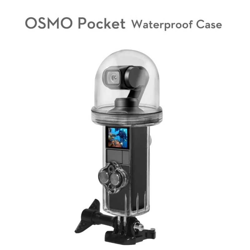 For Osmo Pocket 60M Waterproof Camera Case Diving Protective Housing Shell For DJI OSMO Pocket Accessories
For Osmo Pocket 60M Waterproof Camera Case Diving Protective Housing Shell For DJI OSMO Pocket Accessories