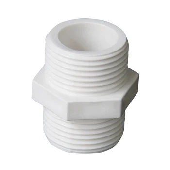 1/2" 3/4" 1" 1-1/4" 1-1/2" BSP Male Thread Hex Nipple Union White PVC Pipe Fitting Coupler Adapter Water Connector
1/2" 3/4" 1" 1-1/4" 1-1/2" BSP Male Thread Hex Nipple Union White PVC Pipe Fitting Coupler Adapter Water Connector