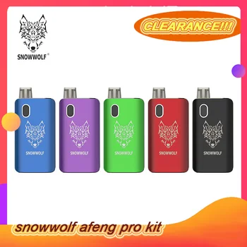 Clearance!! Snowwolf Afeng Pro Pod System Kit 3ML Capacity Cardrige Electronic Cigarette AIO Vape Kit Powered by 18650 Battery
Clearance!! Snowwolf Afeng Pro Pod System Kit 3ML Capacity Cardrige Electronic Cigarette AIO Vape Kit Powered by 18650 Battery