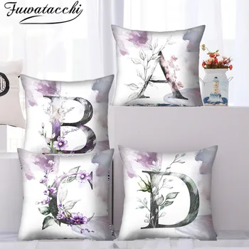 Fuwatacchi Letter Printed Pillow Case Plant Tree Around Alphabet Cushion Cover for Home Sofa Car Decorative Pillowcases 45x45cm
Fuwatacchi Letter Printed Pillow Case Plant Tree Around Alphabet Cushion Cover for Home Sofa Car Decorative Pillowcases 45x45cm