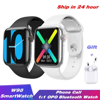 2020 New W98 Bluetooth Call Smart Watch Temperature Heart Rate Monitor Sport Smart watch for Oppo 11 IOS Android PK Iwo8 12 13
2020 New W98 Bluetooth Call Smart Watch Temperature Heart Rate Monitor Sport Smart watch for Oppo 11 IOS Android PK Iwo8 12 13