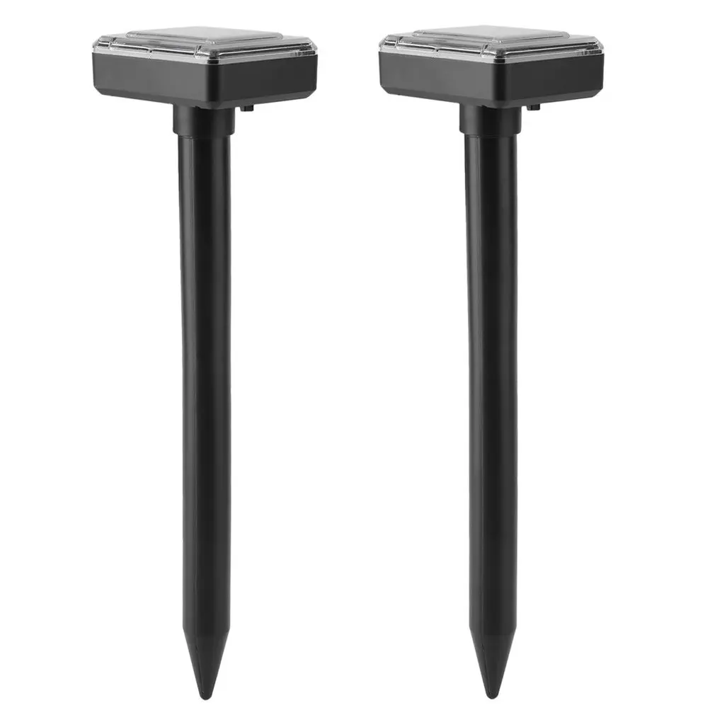 2pcs Solar Powered Ultrasonic Sonic Mouse Mole Insect Pest Rodent Repellent LED Light Repeller Outdoor Lamp Yard Garden
2pcs Solar Powered Ultrasonic Sonic Mouse Mole Insect Pest Rodent Repellent LED Light Repeller Outdoor Lamp Yard Garden