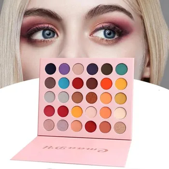 30 Colors Eyeshadow Palette Pearlescent Matte Shimmer Pigmented Eye Shadow Long-lasting Maquillage Beauty Makeup Palette
30 Colors Eyeshadow Palette Pearlescent Matte Shimmer Pigmented Eye Shadow Long-lasting Maquillage Beauty Makeup Palette
