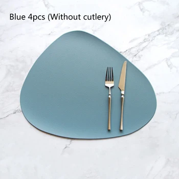 4pcs Place Mat Tableware Table Mat Heat Insulation PU Leather Placemats For Kitchen Washable Cup Pads
4pcs Place Mat Tableware Table Mat Heat Insulation PU Leather Placemats For Kitchen Washable Cup Pads