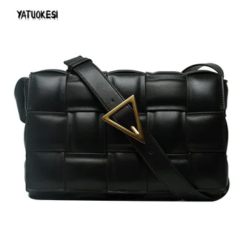 Luxury Brand Designer Women Weave Flap Bags Square PU Leather Shoulder Bag Women's Handbag Travel Shoulder Messenger Bag
Luxury Brand Designer Women Weave Flap Bags Square PU Leather Shoulder Bag Women's Handbag Travel Shoulder Messenger Bag