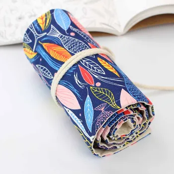 Pencil Case Canvas Roll Pouch Comestic Makeup Brush Case Pencil Curtain Bag Pattern Printed GY88
Pencil Case Canvas Roll Pouch Comestic Makeup Brush Case Pencil Curtain Bag Pattern Printed GY88