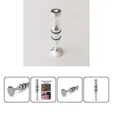 Silver Functional Recreational Trumpet Exerciser Mouth Anti-aging Trumpet Exerciser Mouth No Odor for Entertainment
Silver Functional Recreational Trumpet Exerciser Mouth Anti-aging Trumpet Exerciser Mouth No Odor for Entertainment