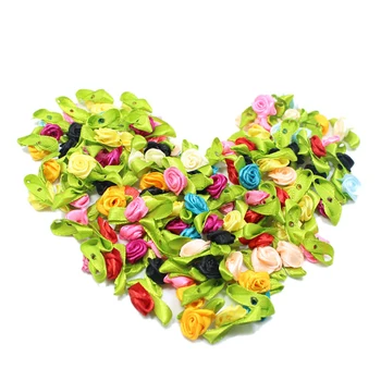 100pcs Mix Color Mini Artificial Flowers Heads Make Mini Satin Ribbon Rose Flower Wedding Decor DIY Scrapbooking Accessories
100pcs Mix Color Mini Artificial Flowers Heads Make Mini Satin Ribbon Rose Flower Wedding Decor DIY Scrapbooking Accessories