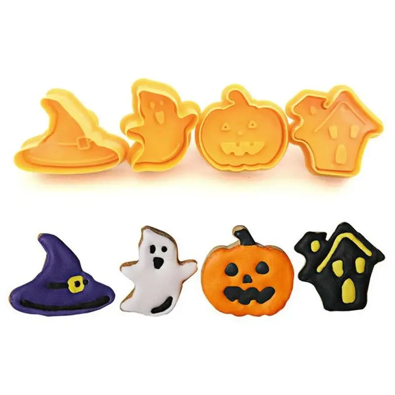 Halloween Theme Moulds For Household Party Silicone Haunted House Witch Hat Ghost Pumpkin Cake Cook Baking Decorating Mold
Halloween Theme Moulds For Household Party Silicone Haunted House Witch Hat Ghost Pumpkin Cake Cook Baking Decorating Mold