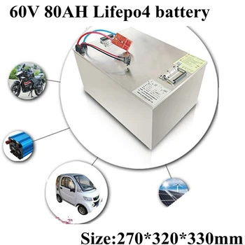 60v 80Ah 50A 80A 100A Real Large Capacity LiFePo4 Battery for Electric Motorcyc Motor Tricycle Solar Energy EV RV + 10A Charger
60v 80Ah 50A 80A 100A Real Large Capacity LiFePo4 Battery for Electric Motorcyc Motor Tricycle Solar Energy EV RV + 10A Charger