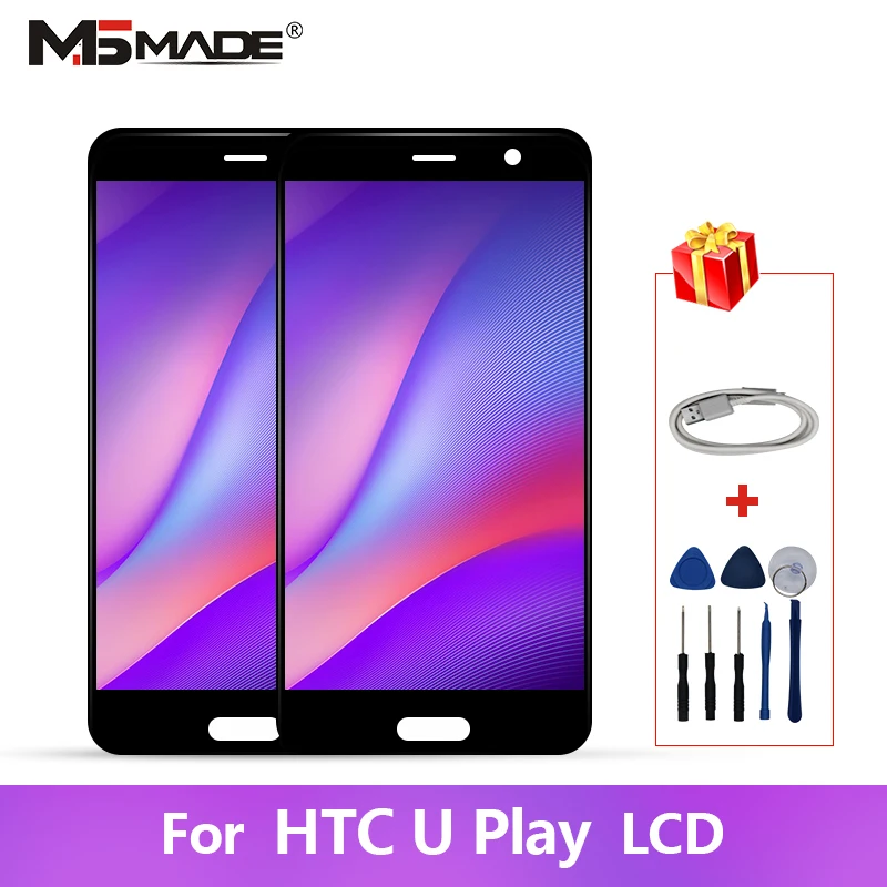 5.2" For HTC U Play LCD Display Touch Screen Digitizer with Frame Assembly Parts For HTC U-2h / U-2u LCD Display AAA Quality
5.2" For HTC U Play LCD Display Touch Screen Digitizer with Frame Assembly Parts For HTC U-2h / U-2u LCD Display AAA Quality