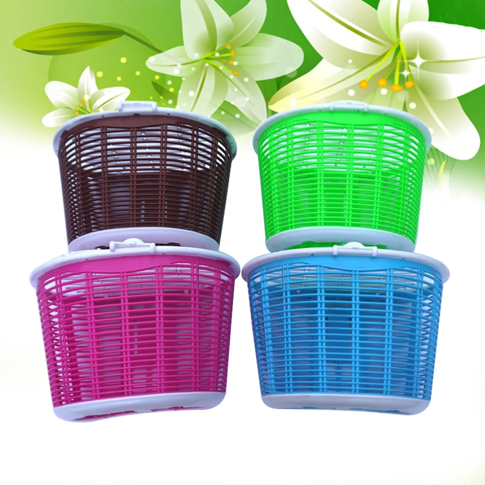 1pc Front Handlebar Basket Bike Storage Basket Bile Accessories with Lid (Random Color)
1pc Front Handlebar Basket Bike Storage Basket Bile Accessories with Lid (Random Color)