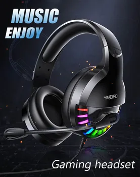 Gaming Headset Professional Gamer PS4 Headphones Bass Surround Sound for Computer PC Wired Headsets 3.5mm With Mic LED Light Hot
Gaming Headset Professional Gamer PS4 Headphones Bass Surround Sound for Computer PC Wired Headsets 3.5mm With Mic LED Light Hot