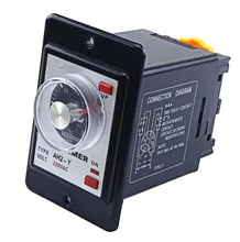 Transistor super time relay AH2-Y/Y2 pointer type knob type power-on delay adjustable AC 380V 220V DC 24V 12V
Transistor super time relay AH2-Y/Y2 pointer type knob type power-on delay adjustable AC 380V 220V DC 24V 12V