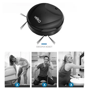 USB Charging Intelligent Sweeping Robot Lazy Smart Vacuum Cleaner Battery Powered Sweeping Robot Automatic Cleaning Machine
USB Charging Intelligent Sweeping Robot Lazy Smart Vacuum Cleaner Battery Powered Sweeping Robot Automatic Cleaning Machine