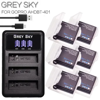 1680mAh Gopro Hero 4 Battery Replacement + LED 3-Slots USB Charger for GoPro HERO4 GoPro4 AHDBT-401 Action Camera Bateria 
1680mAh Gopro Hero 4 Battery Replacement + LED 3-Slots USB Charger for GoPro HERO4 GoPro4 AHDBT-401 Action Camera Bateria