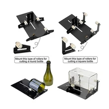 New Glass Bottle Cutter Tool Stainless Steel Adjustable DIY Bottle Cutting Machine for Wine/Beer Bottles Glass Bottle-cutter
New Glass Bottle Cutter Tool Stainless Steel Adjustable DIY Bottle Cutting Machine for Wine/Beer Bottles Glass Bottle-cutter