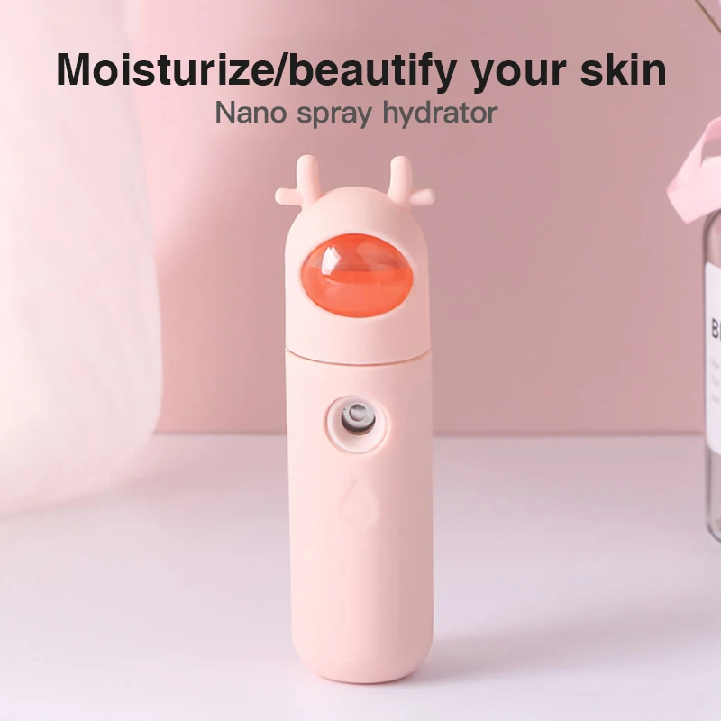 Face Steamer Portable Nano Facial Spray Atomization Sprayer USB Charger Maquina De Facial Nano Spray Water Replenish Instrument
Face Steamer Portable Nano Facial Spray Atomization Sprayer USB Charger Maquina De Facial Nano Spray Water Replenish Instrument