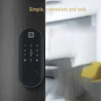 Smart Fingerprint Door Lock 5021 Zinc Alloy Accurate Identification Support Virtual Password Prevent Peeping
Smart Fingerprint Door Lock 5021 Zinc Alloy Accurate Identification Support Virtual Password Prevent Peeping