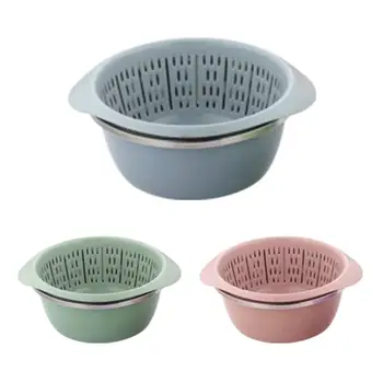 Fruit Drainbasket Double Layered Vegetables Cleaning Basket Drain Basin For Home Kitchen Food Cleaning Stainless Steel Plastic
Fruit Drainbasket Double Layered Vegetables Cleaning Basket Drain Basin For Home Kitchen Food Cleaning Stainless Steel Plastic