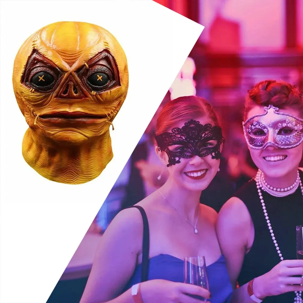 Halloween Pumpkin Headgear Mask Latex Material Horror Carnival Party Mask Funny Atmosphere Realistic Modeling
Halloween Pumpkin Headgear Mask Latex Material Horror Carnival Party Mask Funny Atmosphere Realistic Modeling