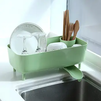 Kitchen Drain Bowl Rack Tableware Storage Rack Plastic Multi-functional Tableware Spoon Storage Rack
Kitchen Drain Bowl Rack Tableware Storage Rack Plastic Multi-functional Tableware Spoon Storage Rack