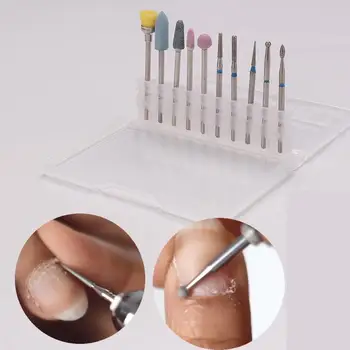 10Pcs/set Nail Drill Bits Milling Cutter Ceramic Diamond Nail Sander Bits Nail Sanding Tool Grinding Polishing Head Set
10Pcs/set Nail Drill Bits Milling Cutter Ceramic Diamond Nail Sander Bits Nail Sanding Tool Grinding Polishing Head Set