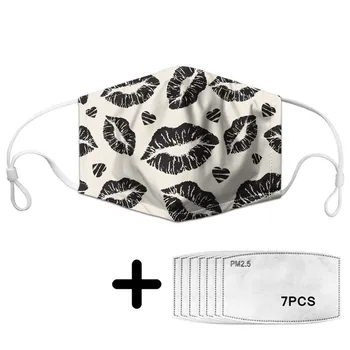 Red Lips Fashion Womens Soft Mouth Mask Lovely Girls Resusable Face Mask Non-disposable Masks with 7 Filter Respirator Anti-Dust
Red Lips Fashion Womens Soft Mouth Mask Lovely Girls Resusable Face Mask Non-disposable Masks with 7 Filter Respirator Anti-Dust