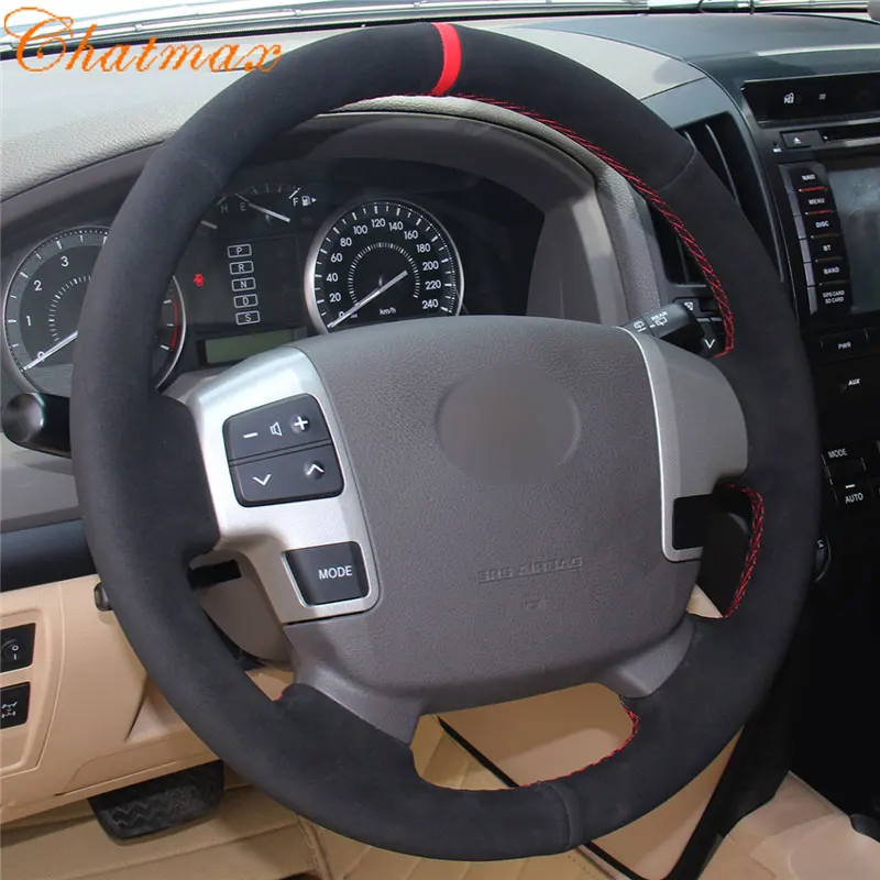 For Toyota Land Cruiser FJ Cruiser Tundra Customize Hand Sewing Car Steering Wheel Cover Black Leather
For Toyota Land Cruiser FJ Cruiser Tundra Customize Hand Sewing Car Steering Wheel Cover Black Leather