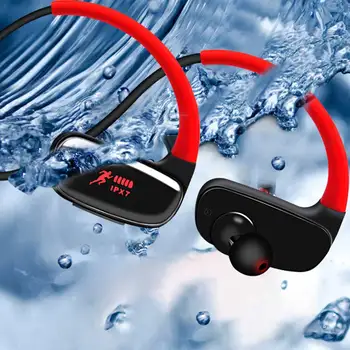 Bone Conduction Wireless Bluetooth 5.0 Headset Outdoor IPX8 Waterproof Sports Running Stereo Earphone with Mic Handsfree Headset
Bone Conduction Wireless Bluetooth 5.0 Headset Outdoor IPX8 Waterproof Sports Running Stereo Earphone with Mic Handsfree Headset