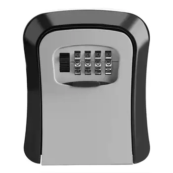 Weatherproof 4 Digit Combination Outdoor Key Security Storage Case Key Lock Box Wall Mounted Aluminum alloy Key Safe Box
Weatherproof 4 Digit Combination Outdoor Key Security Storage Case Key Lock Box Wall Mounted Aluminum alloy Key Safe Box